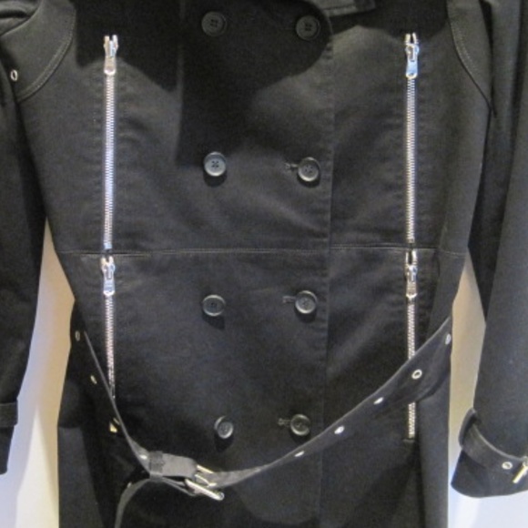 The KOOPLES Belted Trench Coat - Picture 11 of 12